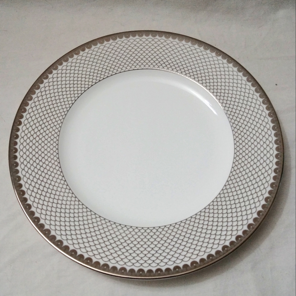 Thomas O'Brien Reed & Barton Marielle Platinum Salad Plate NWT 8.25"